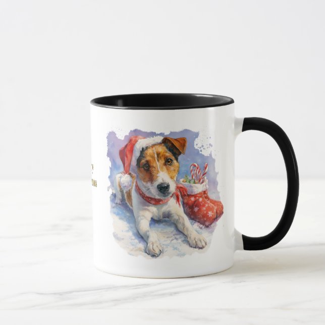 Dog Lovers Christmas Coffee Mug (Right)