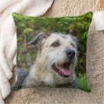 Dog Lovers Create Your Own Pillow 2 Photos at Zazzle