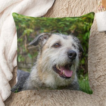 Dog Lovers Create Your Own Pillow 2 Photos by HappyWishingWell at Zazzle