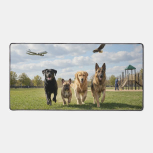 Dog Lovers Desk Mat