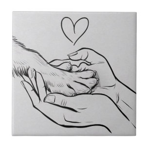 Dog Lovers / Dog lovers Ceramic Tile