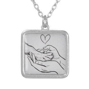 Dog Lovers / Dog lovers Silver Plated Necklace