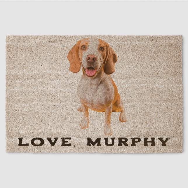 Dog Lovers Fiber Doormat (Front)