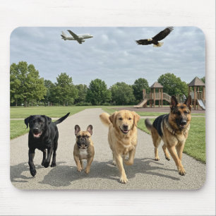 Dog Lovers Mouse Pad