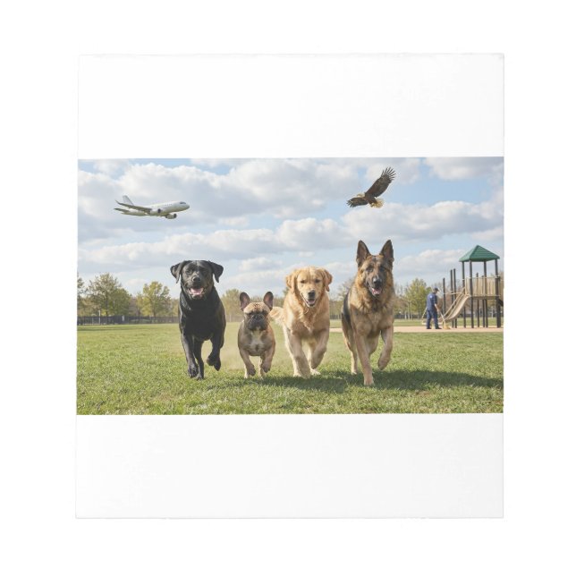 Dog Lovers Notepad (Front)