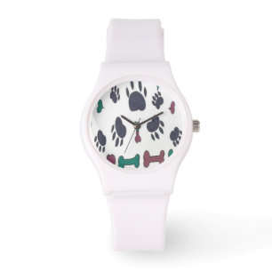 Dog Lovers Paws and Bones Watch