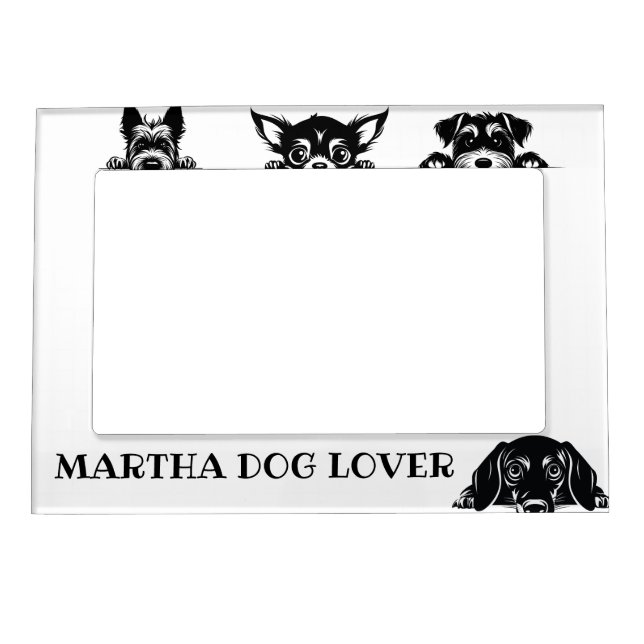 Dog Lover's Picture Frame (Front)