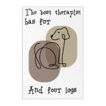 Dog lovers poster with nice quote