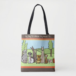 Dog Lover's Tote Bag