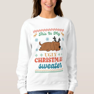 Dog Lovers Ugly Christmas Sweater