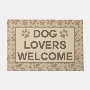 Dog Lovers Welcome Doormat