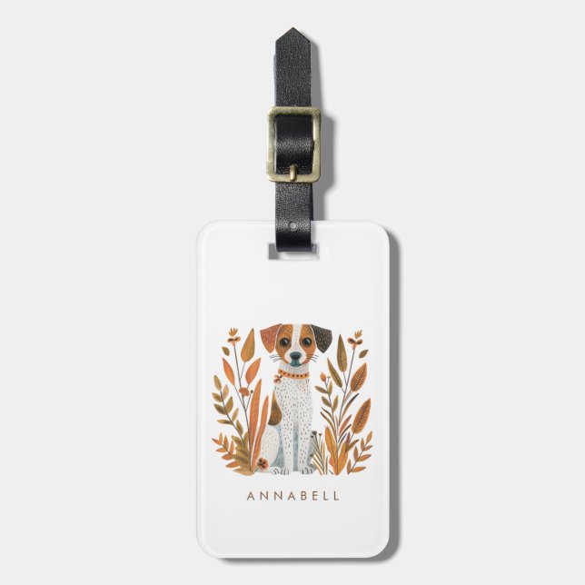 Dog Luggage Tag (Front Vertical)