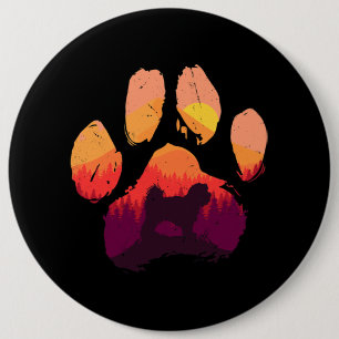 Dog Maltese Paw Maltese Shih Tzu Dog Mom Dad Men W Button