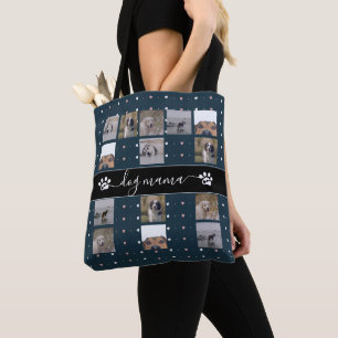 Dog Mama, 5 Photos Tote Bag