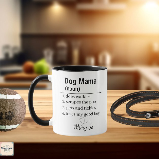Dog Mama Definition Personalized Mug (Creator Uploaded)