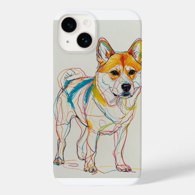 Dog,many colors Case-Mate iPhone case (Back)