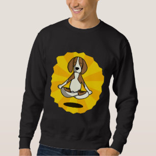 Dog Meditation Yoga Beagle Labrador Husky Sheperd Sweatshirt