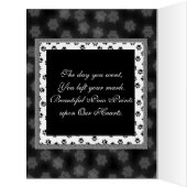 Dog Memorial Announcement - Pet Loss (Inside (Left))