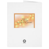 Dog Memorial Announcement - Pet Loss (Back)