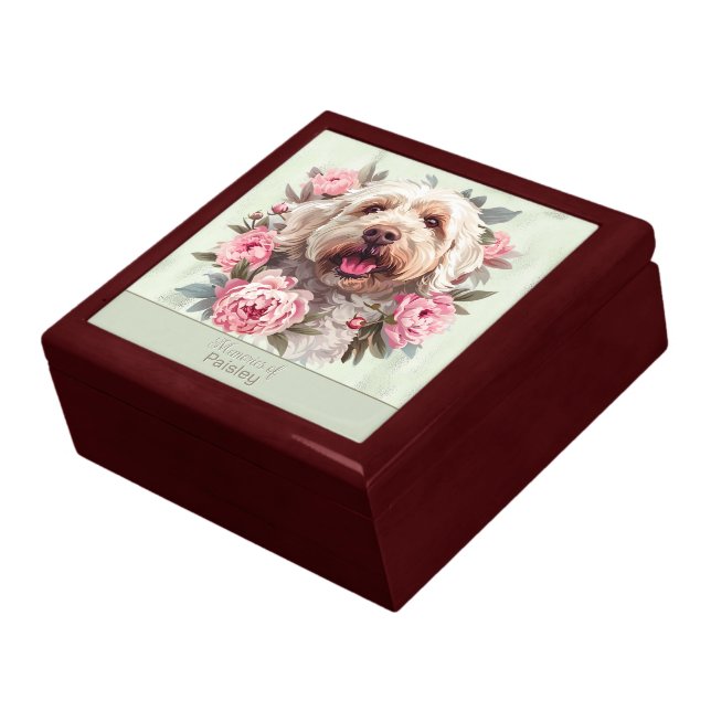 Dog Memorial Keepsake Box (Side)