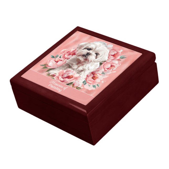 Dog Memorial Keepsake Box (Side)