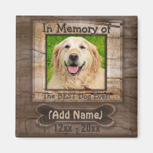 Dog Memorial Magnet