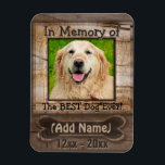 Dog Memorial Magnet<br><div class="desc">A comforting Dog Memorial gift.</div>