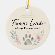 Dog Memorial Ornament – Personalized