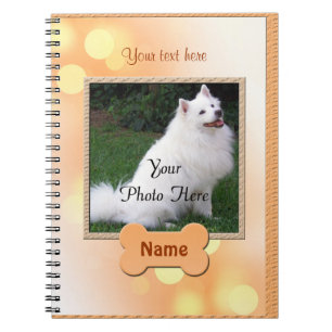 Dog Memorial Personalized Notebook