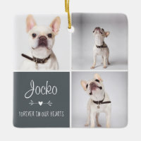 Dog Memorial Pet Loss Keepsake Photo Collage