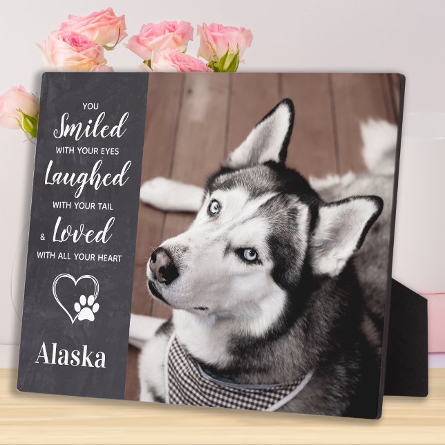 Dog Memorial - Pet Loss Remembrance - Pet Memorial Plaque (Creator Uploaded)