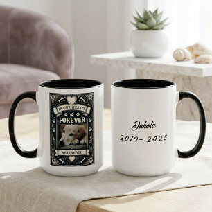 Dog Memorial Pet Loss Sympathy Tribute Gift Mug