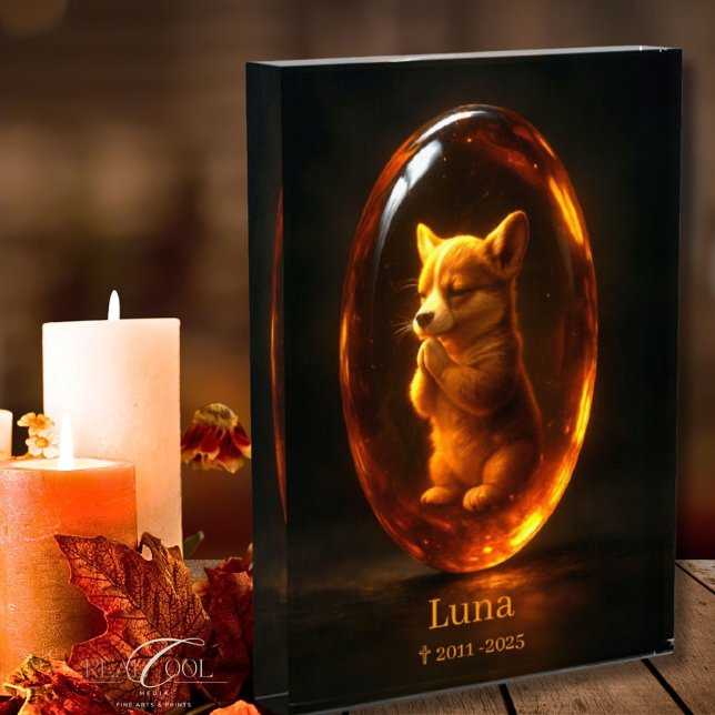 Dog Memorial  Photo Block - Welsh Corgi  (Creator Uploaded)