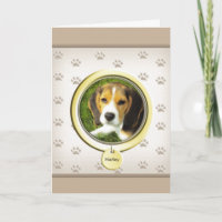 Dog Memorial with Rainbow Bridge Poem Card