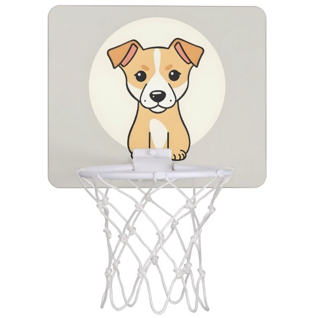 Dog Mini Basketball Hoop (Front)