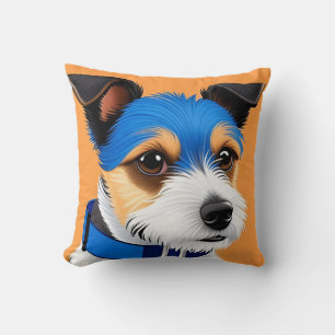 Dog Modern Pet Lover Home Décor Accent Gift Throw Pillow