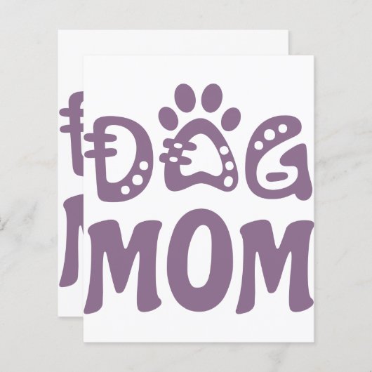 Dog Mom (Front/Back)