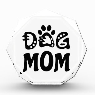 Dog Mom Acrylic Award