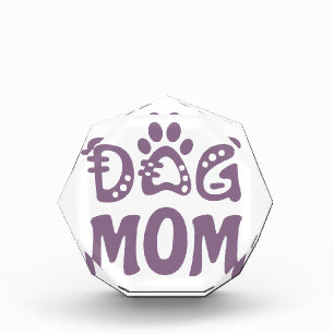 Dog Mom Acrylic Award