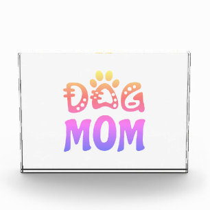 Dog Mom Acrylic Award