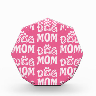 Dog Mom Acrylic Award