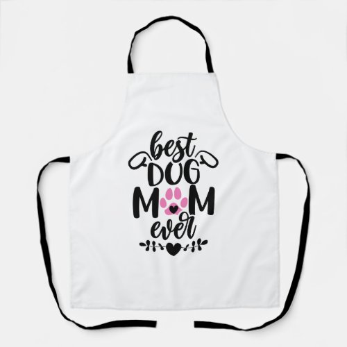 DOG MOM APRON APRON