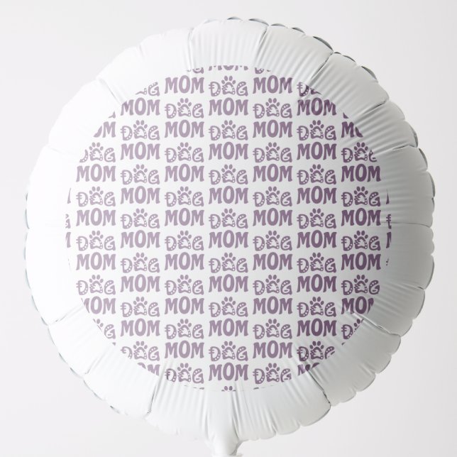 Dog Mom Balloon (Front)