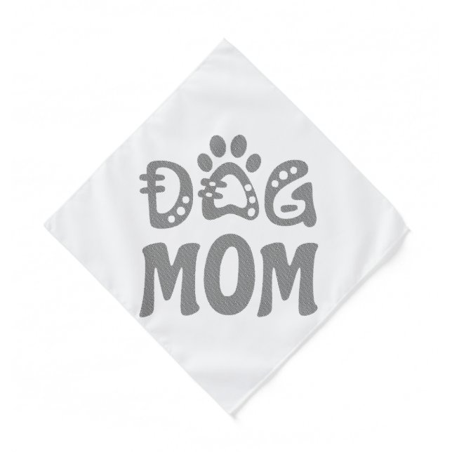 Dog Mom Bandana (Front)