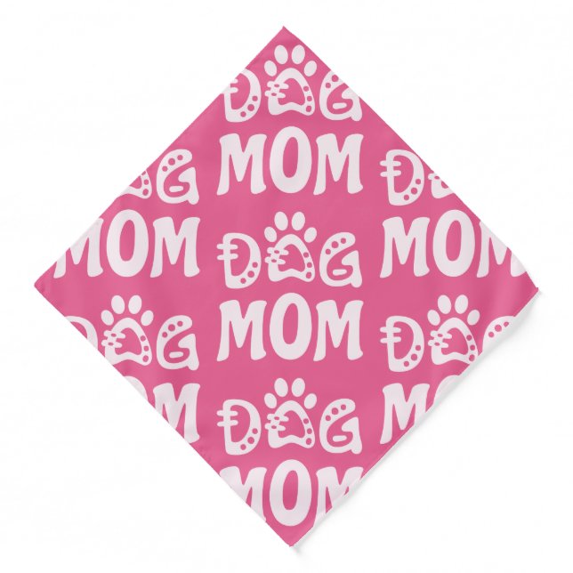 Dog Mom Bandana (Front)