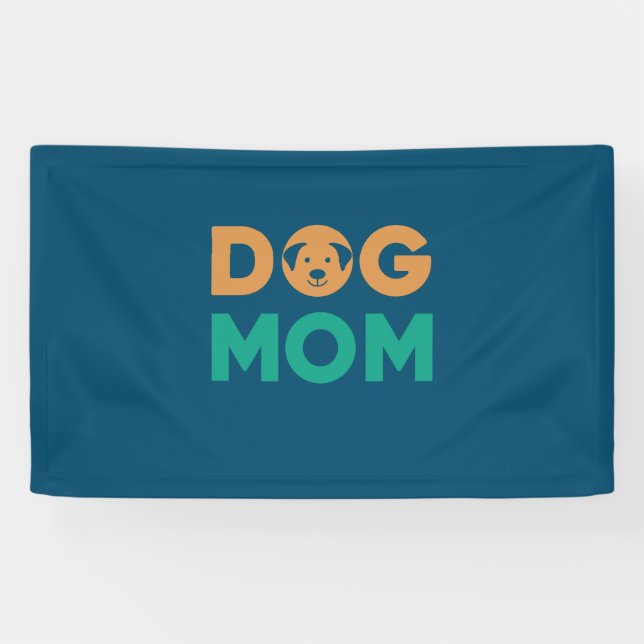 Dog Mom Banner (Horizontal)