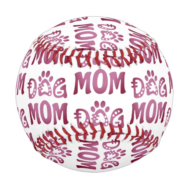 Dog Mom Baseball (Front)