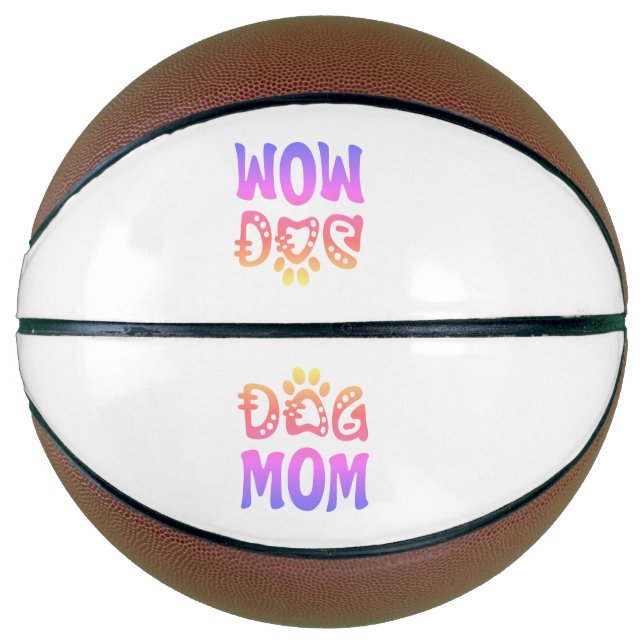 Dog Mom Basketball (Front)