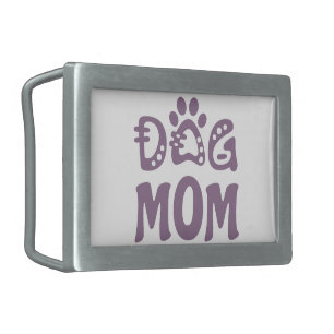 Dog Mom Belt Buckle