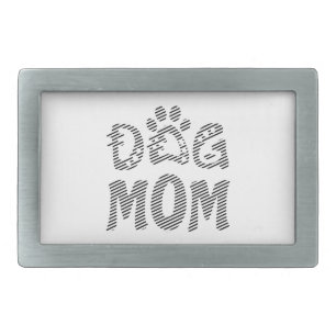 Dog Mom Belt Buckle